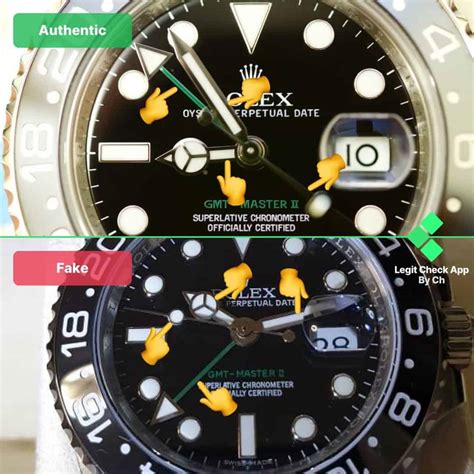 how to spot a fake rolex gmt master ii|rolex gmt master 126710blro review.